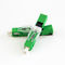 Πράσινος APC Sc τύπος συνδετήρων ESC250D ινών γρήγορος για το καλώδιο πτώσης 2,0 1.6mm