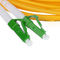 Μονοκατευθυντικό σκοινί μπαλωμάτων χρώματος Cusomized, APC 2.0mm LSZH E2000 σκοινί μπαλωμάτων