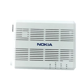 Άσπρος διαποδιαμορφωτής Alcatel λαμπρό Ι 010G Ftth Nokia GPON ONT 1GE για τις μικρές επιχειρήσεις